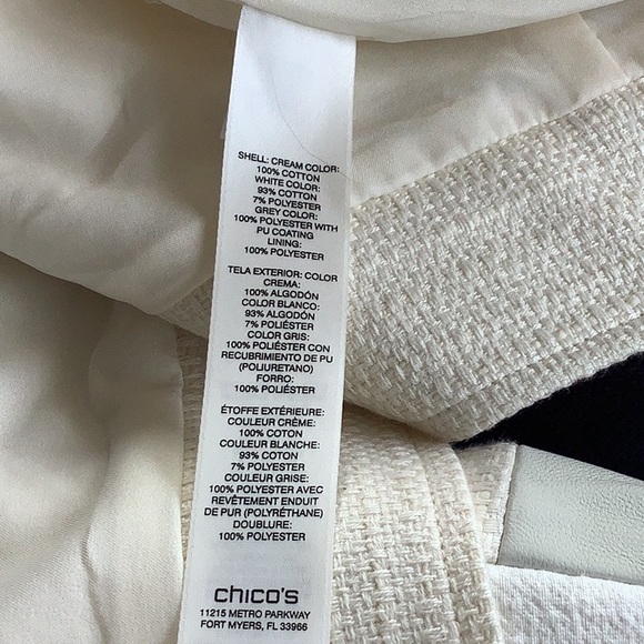 Chico Blazer/jacket NWT , cream - Picture 10 of 10